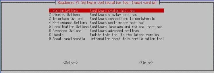 Raspberry Pi Software COnfiguration Tool (raspi-config)
